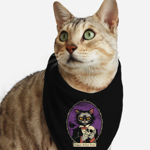 Edgar Allan Paw-Cat-Bandana-Pet Collar-vp021