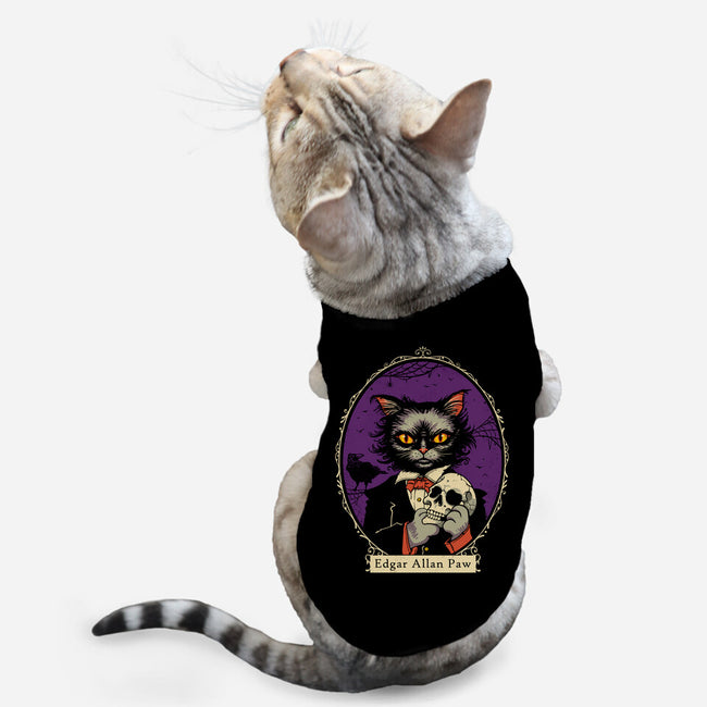 Edgar Allan Paw-Cat-Basic-Pet Tank-vp021