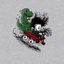 Edward And Dino-Unisex-Crew Neck-Sweatshirt-zascanauta