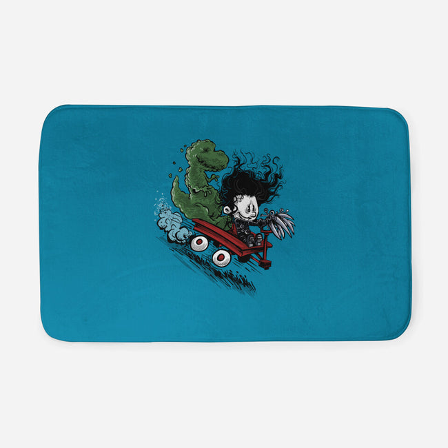 Edward And Dino-None-Memory Foam-Bath Mat-zascanauta