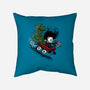 Edward And Dino-None-Non-Removable Cover w Insert-Throw Pillow-zascanauta