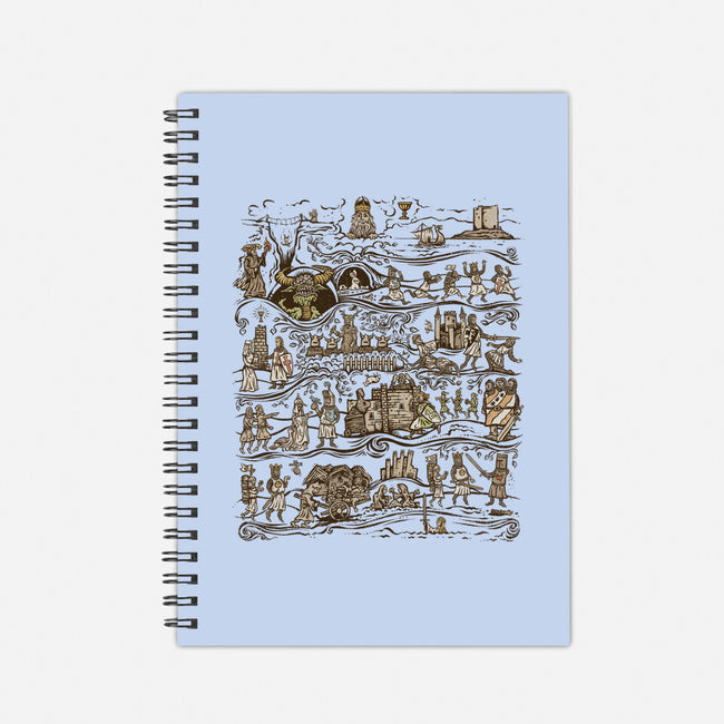 The Caerbannog Tapestry-None-Dot Grid-Notebook-kg07