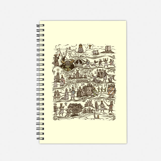 The Caerbannog Tapestry-None-Dot Grid-Notebook-kg07