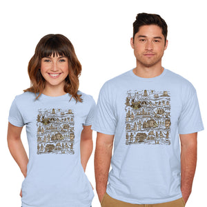 The Caerbannog Tapestry-Mens-Basic-Tee-kg07