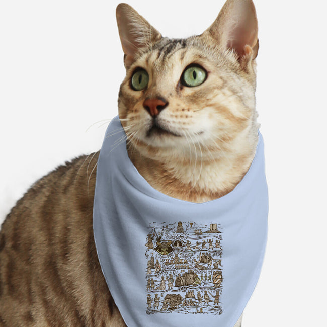 The Caerbannog Tapestry-Cat-Bandana-Pet Collar-kg07