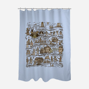 The Caerbannog Tapestry-None-Polyester-Shower Curtain-kg07