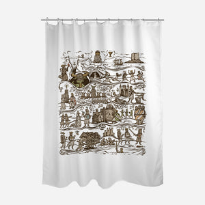 The Caerbannog Tapestry-None-Polyester-Shower Curtain-kg07