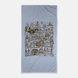 The Caerbannog Tapestry-None-Beach-Towel-kg07