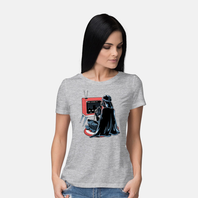 Playing Nostalgic-Womens-Basic-Tee-Umberto Vicente