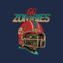 Go Zombies-Womens-V-Neck-Tee-Hafaell