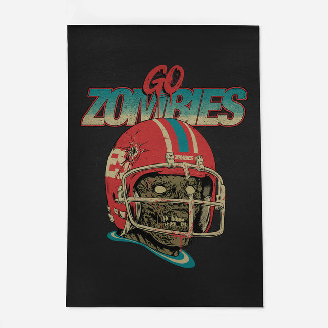 Go Zombies-None-Outdoor-Rug-Hafaell