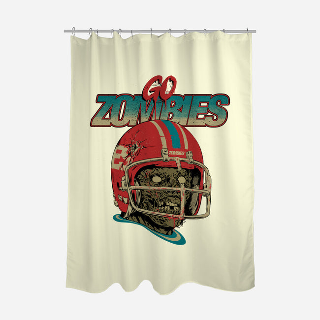 Go Zombies-None-Polyester-Shower Curtain-Hafaell