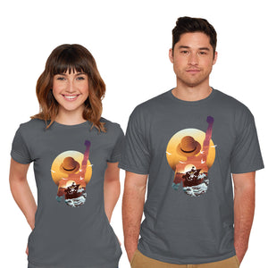 Praise The Sun King Pirate-Mens-Basic-Tee-dandingeroz