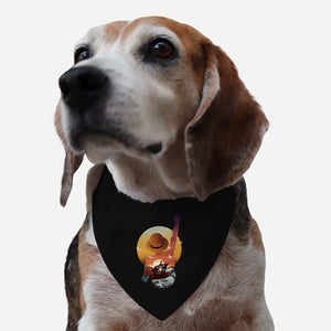 Praise The Sun King Pirate-Dog-Adjustable-Pet Collar-dandingeroz