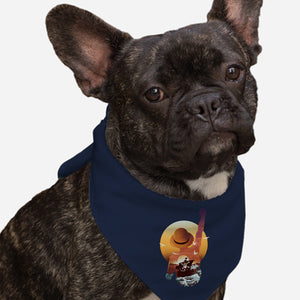Praise The Sun King Pirate-Dog-Bandana-Pet Collar-dandingeroz