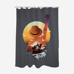 Praise The Sun King Pirate-None-Polyester-Shower Curtain-dandingeroz