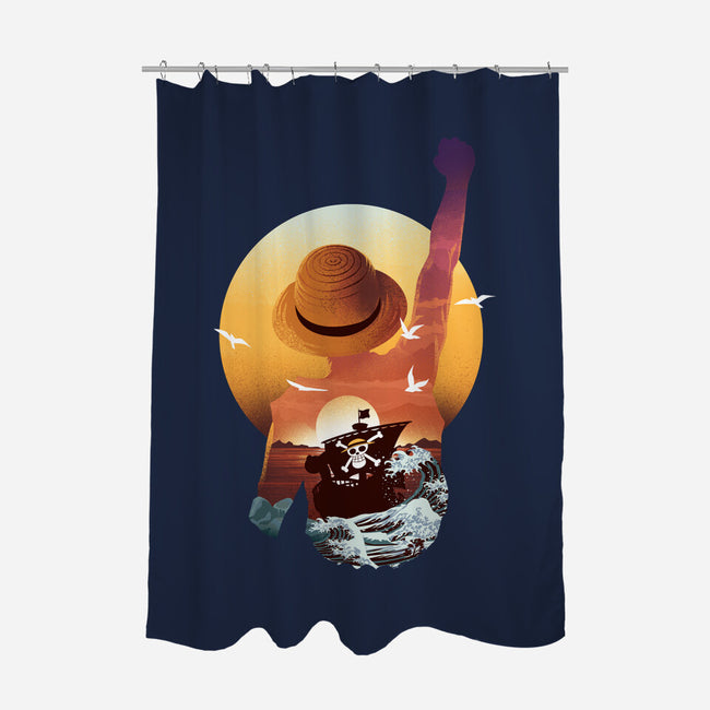 Praise The Sun King Pirate-None-Polyester-Shower Curtain-dandingeroz