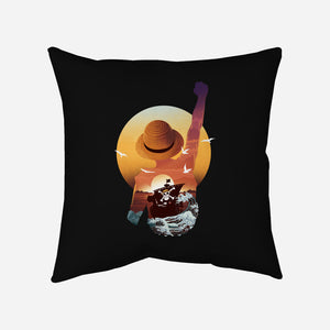 Praise The Sun King Pirate-None-Removable Cover w Insert-Throw Pillow-dandingeroz