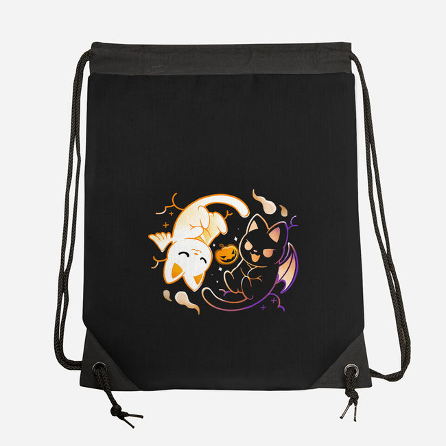 Spooky Kittens-None-Drawstring-Bag-Vallina84