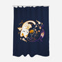 Spooky Kittens-None-Polyester-Shower Curtain-Vallina84