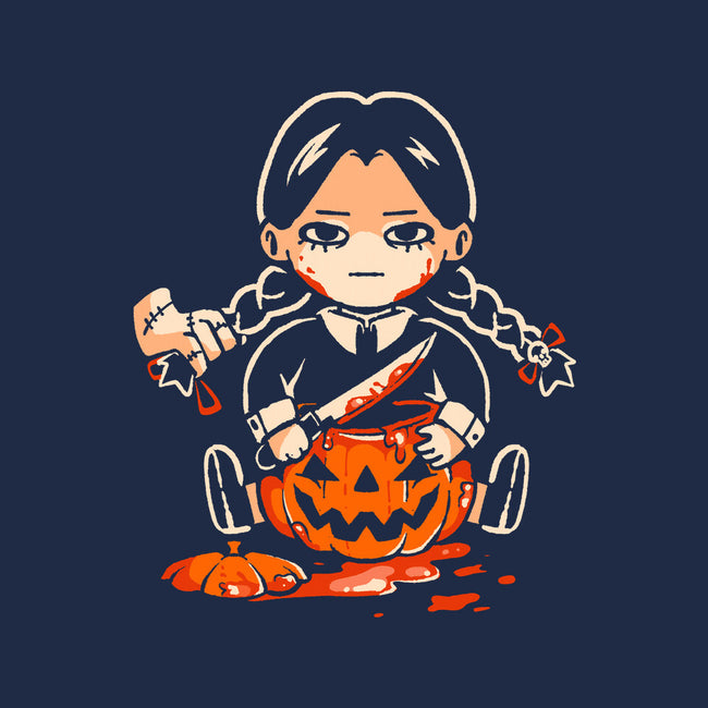 Pumpkin Death Trap-Womens-Fitted-Tee-eduely