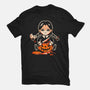 Pumpkin Death Trap-Womens-Basic-Tee-eduely