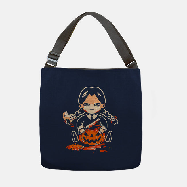 Pumpkin Death Trap-None-Adjustable Tote-Bag-eduely