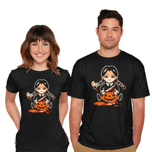 Pumpkin Death Trap-Mens-Basic-Tee-eduely