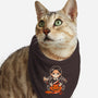 Pumpkin Death Trap-Cat-Bandana-Pet Collar-eduely