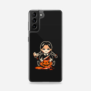 Pumpkin Death Trap-Samsung-Snap-Phone Case-eduely