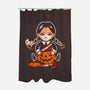 Pumpkin Death Trap-None-Polyester-Shower Curtain-eduely