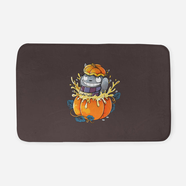 Neighbor Pumpkin-None-Memory Foam-Bath Mat-Vallina84