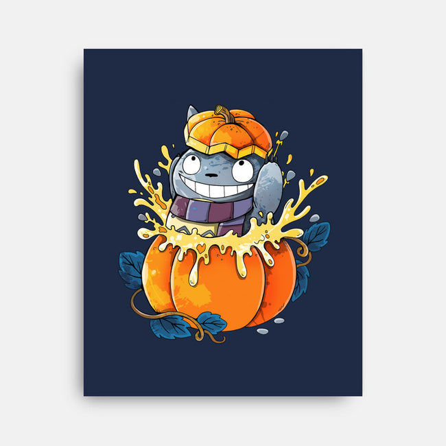 Neighbor Pumpkin-None-Stretched-Canvas-Vallina84