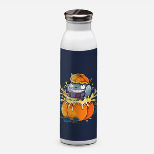 Neighbor Pumpkin-None-Water Bottle-Drinkware-Vallina84