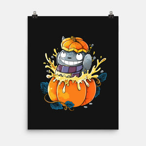 Neighbor Pumpkin-None-Matte-Poster-Vallina84