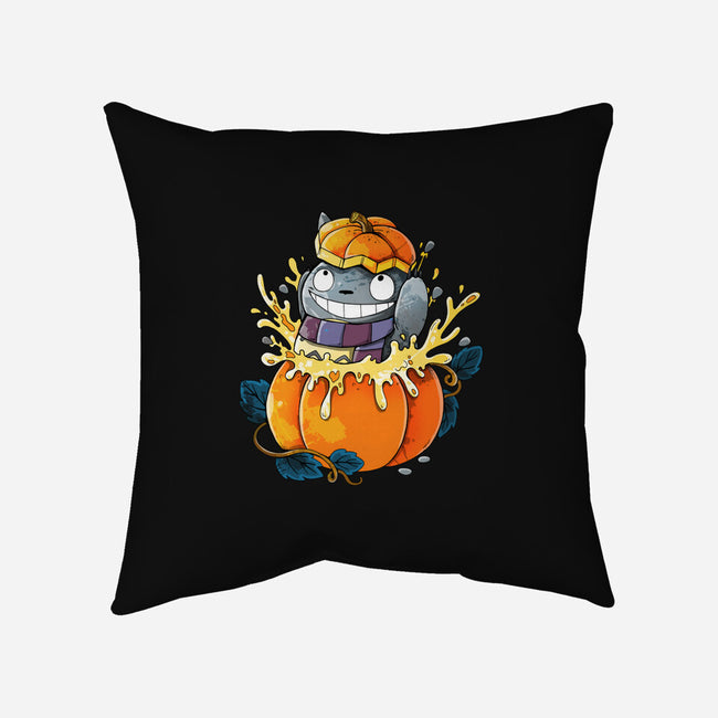 Neighbor Pumpkin-None-Removable Cover w Insert-Throw Pillow-Vallina84