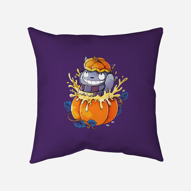 Neighbor Pumpkin-None-Removable Cover-Throw Pillow-Vallina84