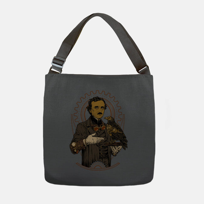 Edgar SteamPoe-None-Adjustable Tote-Bag-Hafaell