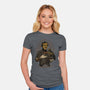 Edgar SteamPoe-Womens-Fitted-Tee-Hafaell