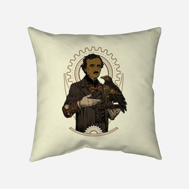 Edgar SteamPoe-None-Non-Removable Cover w Insert-Throw Pillow-Hafaell