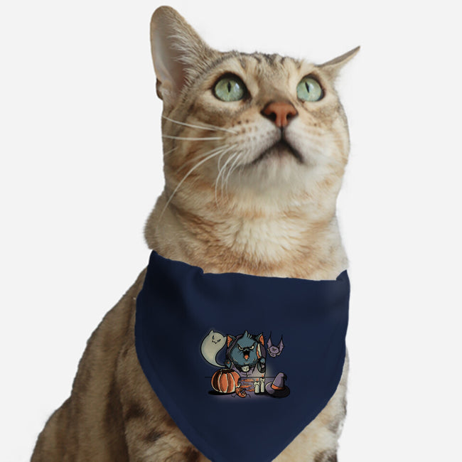 I Feel Spooky-Cat-Adjustable-Pet Collar-Freecheese