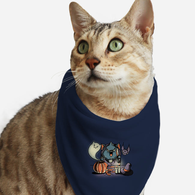 I Feel Spooky-Cat-Bandana-Pet Collar-Freecheese
