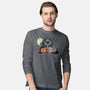 I Feel Spooky-Mens-Long Sleeved-Tee-Freecheese