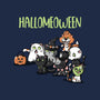 Hallomeoween-Womens-V-Neck-Tee-Freecheese