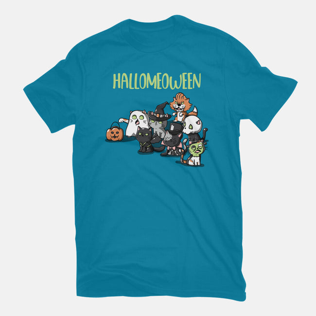 Hallomeoween-Womens-Basic-Tee-Freecheese