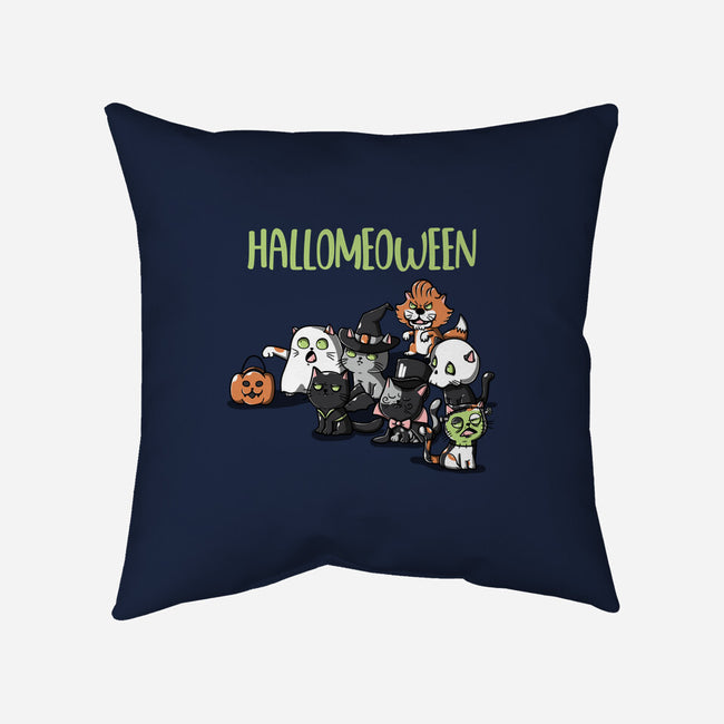 Hallomeoween-None-Non-Removable Cover w Insert-Throw Pillow-Freecheese