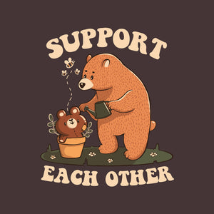 Support Each Other Lovely Bears