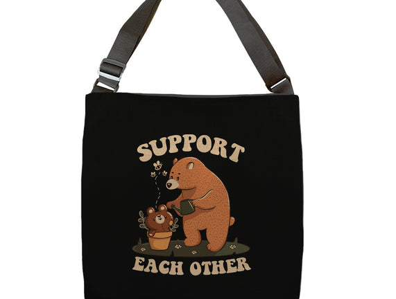 Support Each Other Lovely Bears