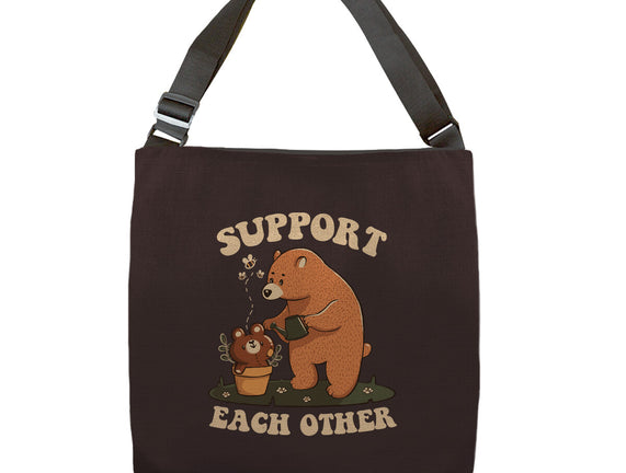 Support Each Other Lovely Bears