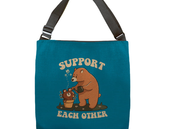 Support Each Other Lovely Bears